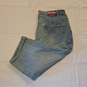B.U.M. Equipment Vintage 90s Y2K Women's‎ Juniors Cropped Jeans 15/16